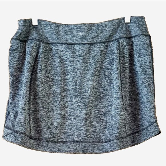 Tek Gear DryTek Heather Gray Skort Running Tennis Pickleball Skirt 1X NWOT - Picture 2 of 4